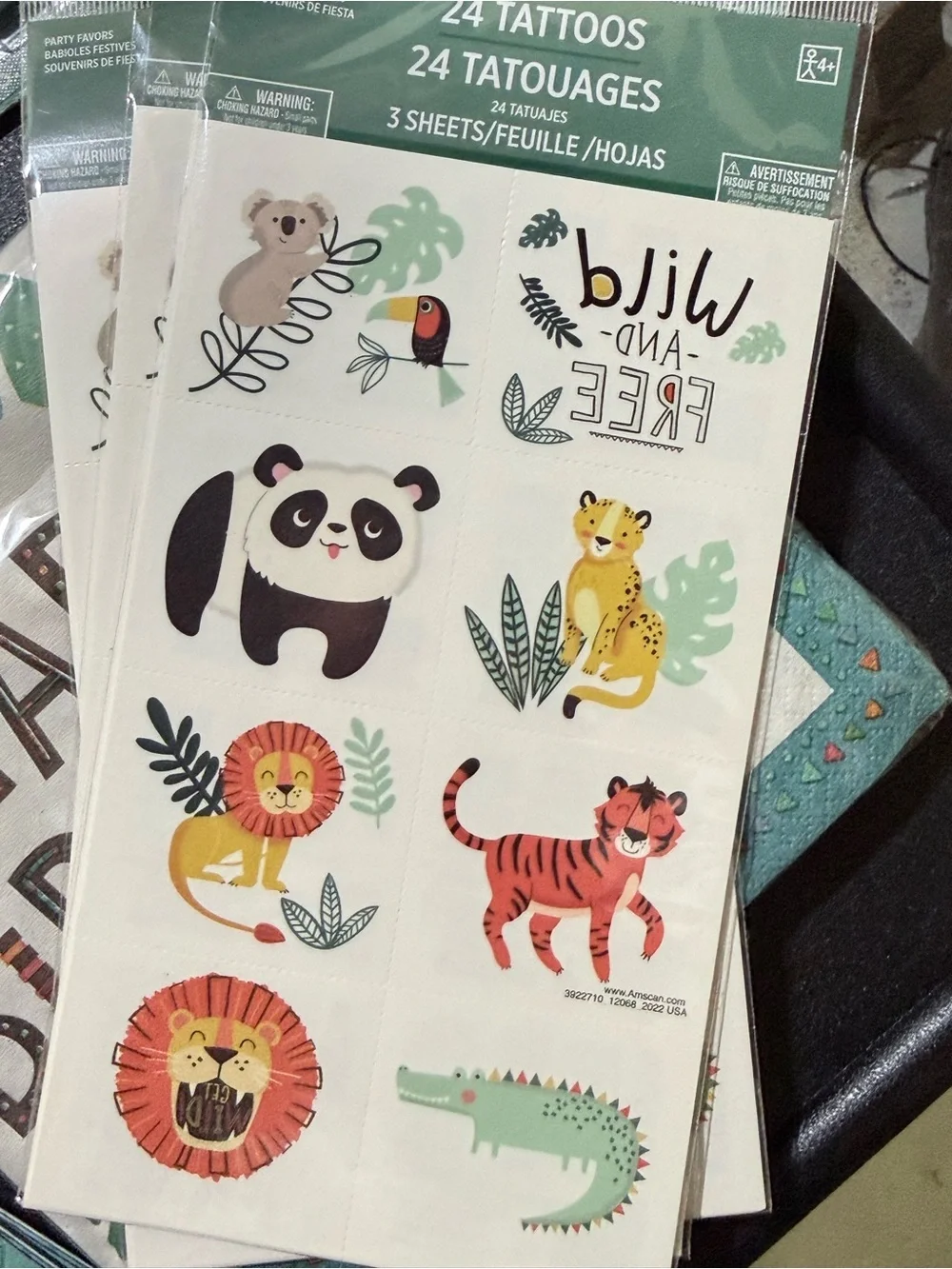 Wild One Birthday High Chair Decoration & Party Set